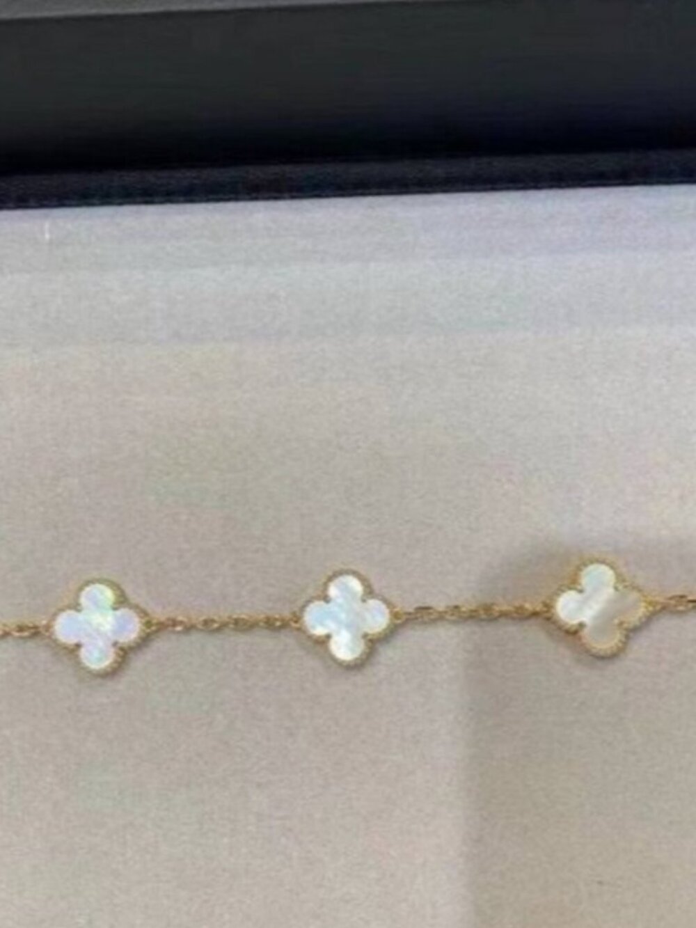 ✨ Van Cleef & Arpels White Bracelet ✨